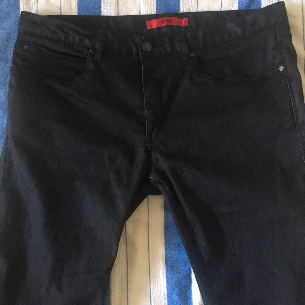 Men’s Hugo Boss black slim fit jeans